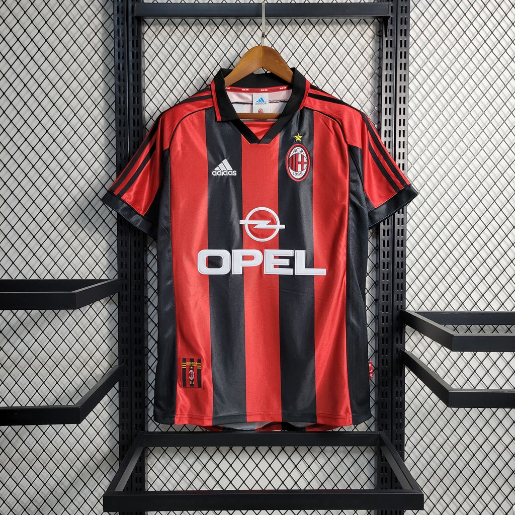 Retro 1998/99 AC Milan Home Size S-XXL