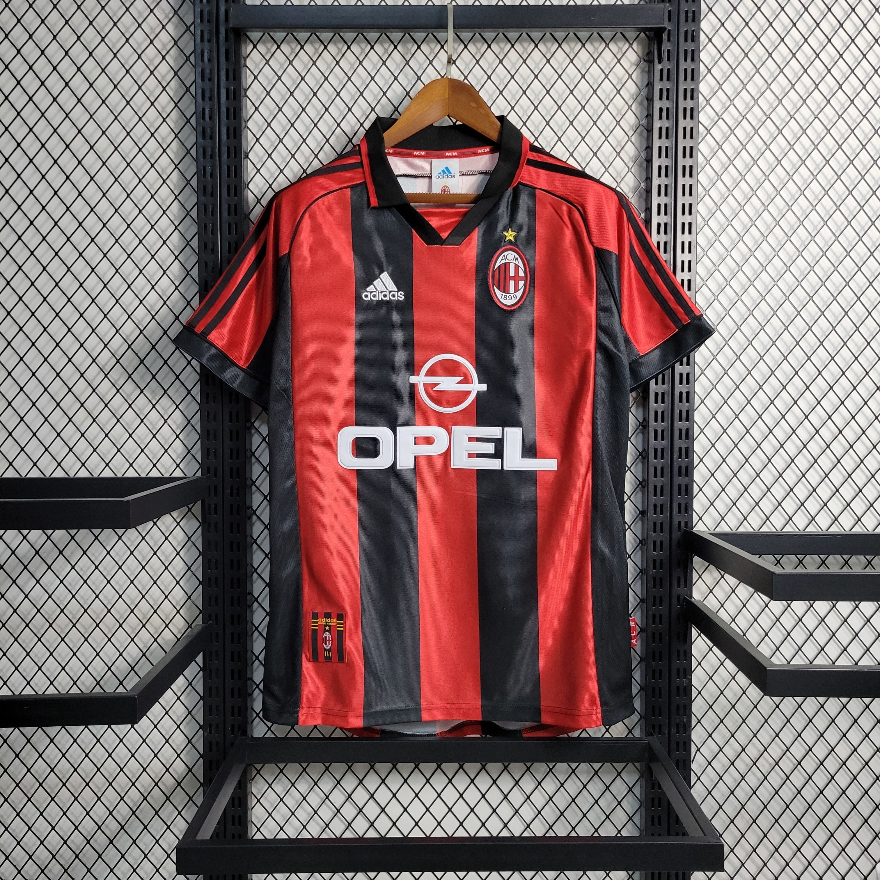 Retro 1998/99 AC Milan Home Size S-XXL