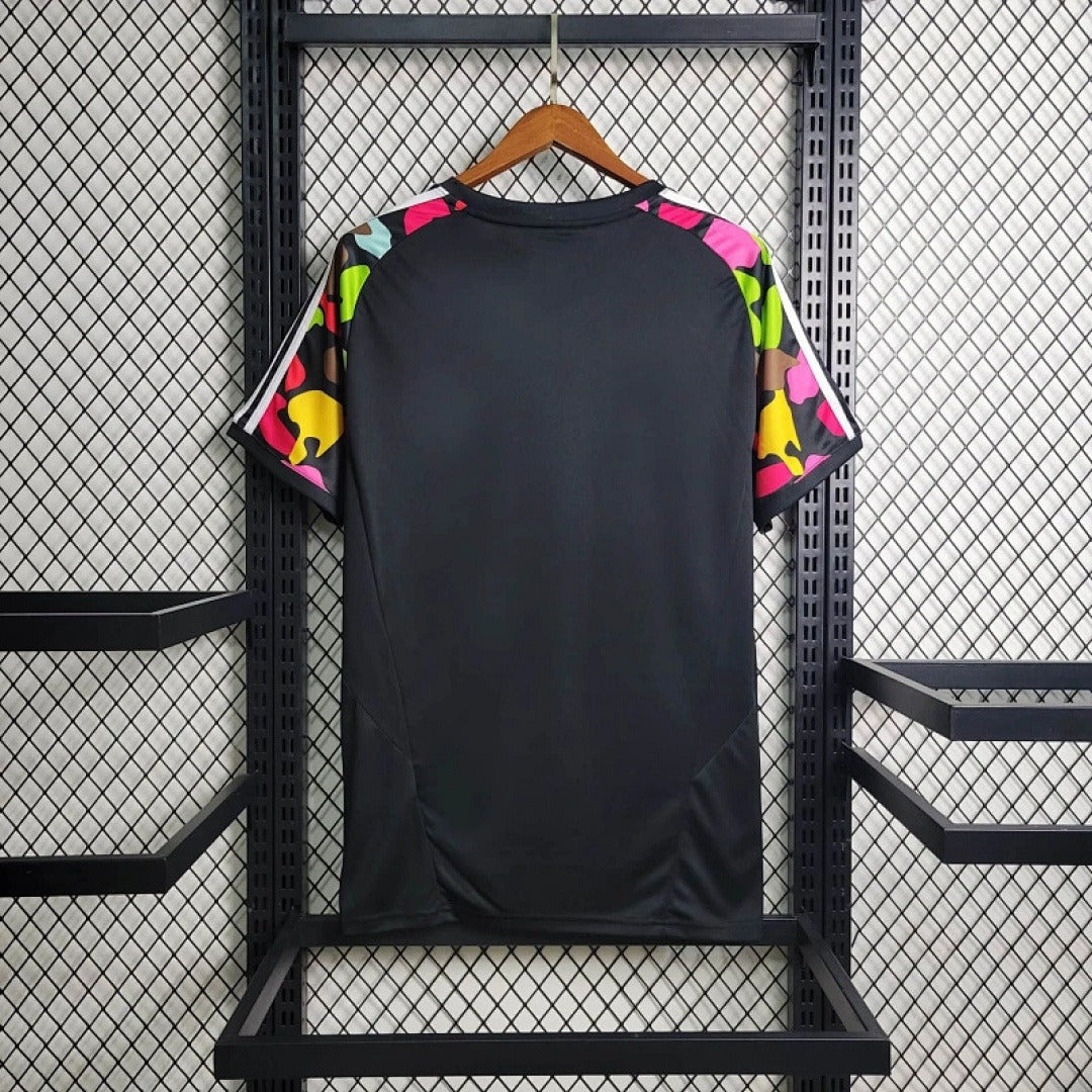 24/25 Real Madrid Black Training Soccer Jersey
