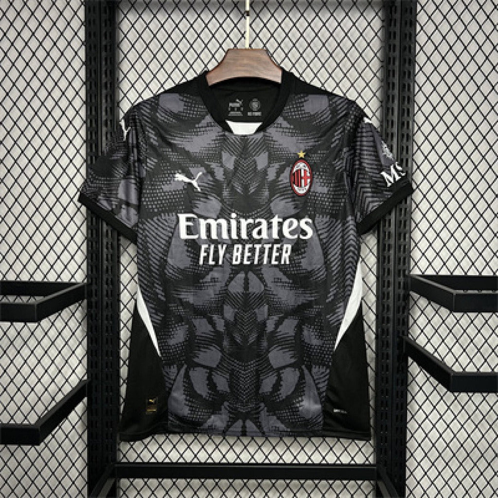 AC Milan 2024/25 Goalkeeper Jersey Black