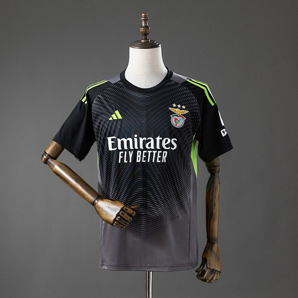 Benfica 26/27 Goalkeeper - Black - Grey Jersey